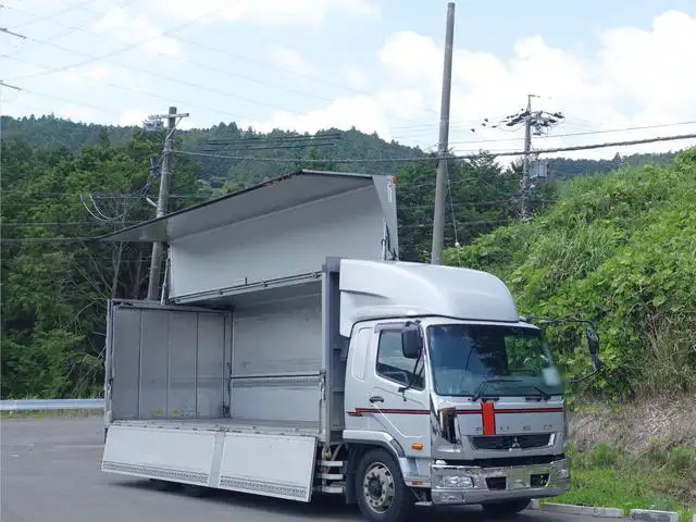 三菱 ファイター 中型/増トン ウイング 床鉄板 ジョルダーの中古トラック画像3