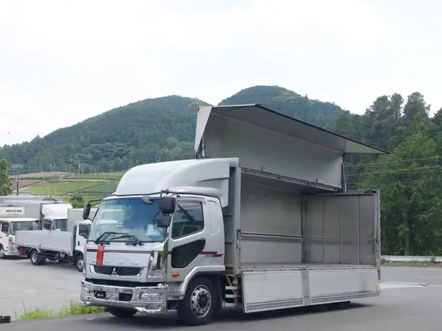 三菱 ファイター 中型/増トン ウイング 床鉄板 ジョルダーの中古トラック画像1