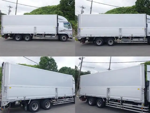三菱 ファイター 中型/増トン ウイング 床鉄板 ジョルダーの中古トラック画像4