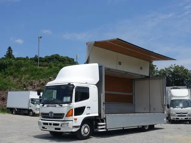 日野 レンジャー 中型/増トン ウイング パワーゲート エアサス｜画像1