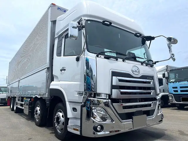 日産UD クオン 大型 ウイング ハイルーフ エアサスの中古トラック画像2