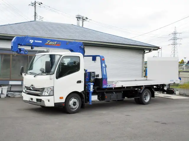 日野 デュトロ 小型 車両重機運搬 セーフティーローダー 2KG