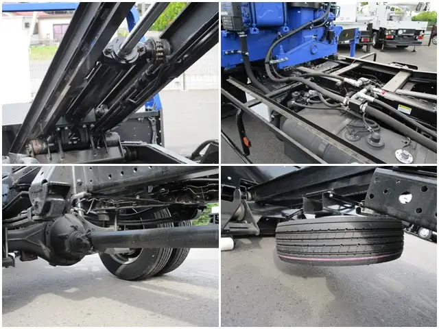 日野 デュトロ 小型 車両重機運搬 4段クレーン ウインチの中古トラック画像18