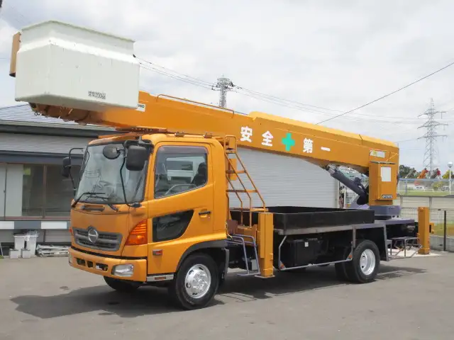 日野 レンジャー 中型/増トン 高所・建柱車 高所作業車 BDG-FC6JGWA の中古トラック【車両No.166737】