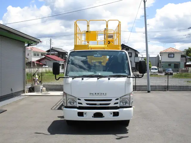 いすゞ エルフ 小型 高所・建柱車 高所作業車 TKG-NKR85YNの中古トラック画像2