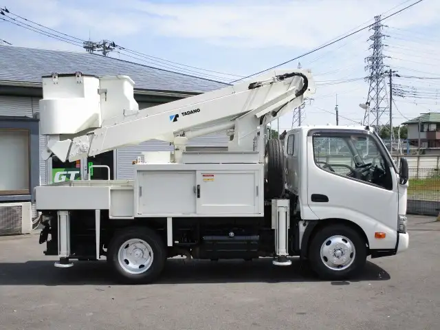 日野 デュトロ 小型 高所・建柱車 高所作業車 電工仕様の中古トラック画像3