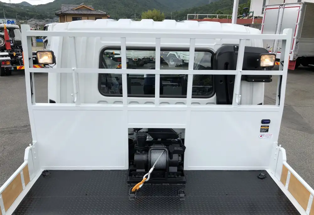 三菱 ファイター 中型/増トン 車両重機運搬 ラジコン ウインチの中古トラック画像4