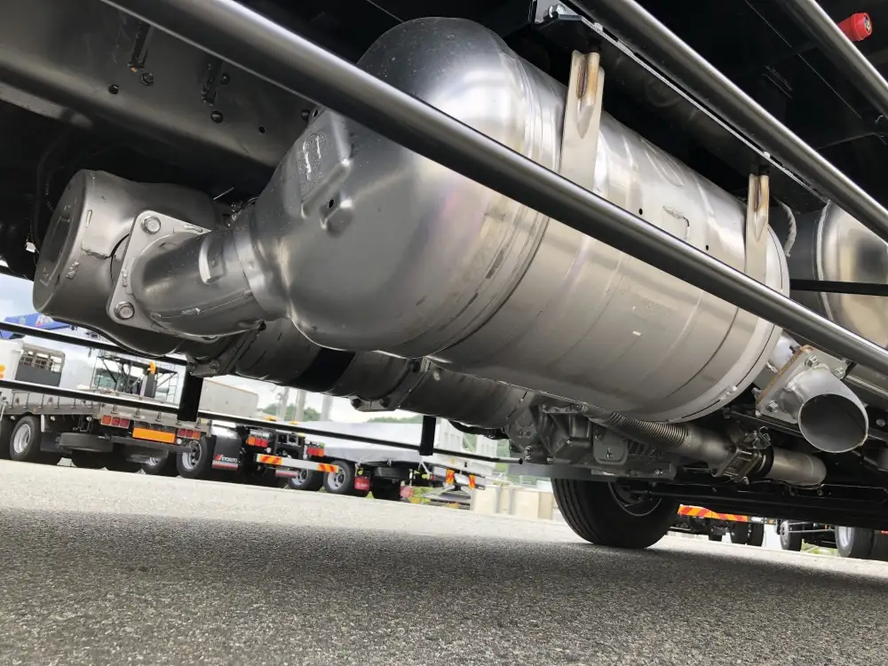 三菱 ファイター 中型/増トン 車両重機運搬 ラジコン ウインチの中古トラック画像14