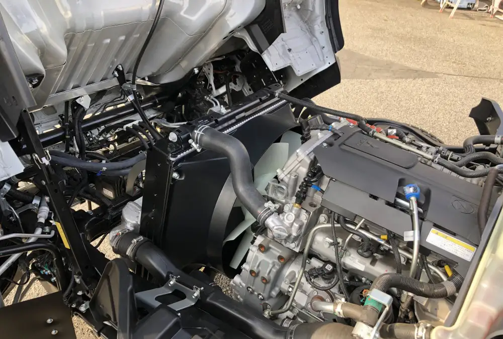 三菱 キャンター 小型 車両重機運搬 ラジコン ウインチの中古トラック画像19