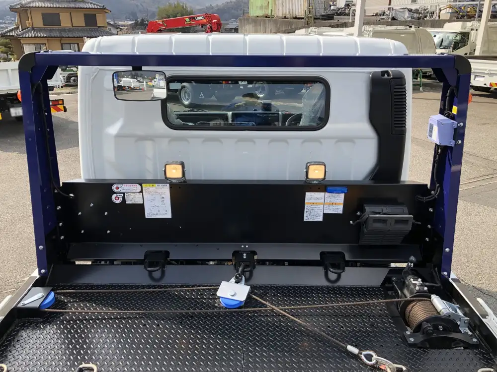 三菱 キャンター 小型 車両重機運搬 ラジコン ウインチの中古トラック画像6