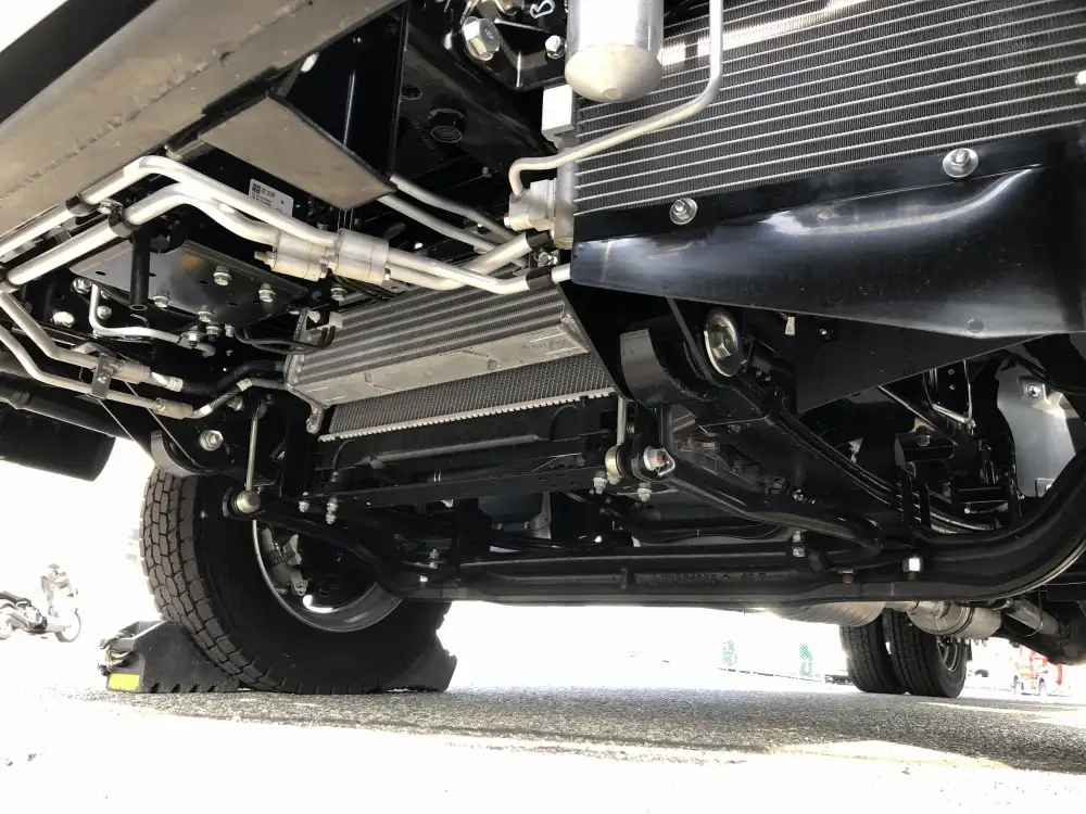 三菱 キャンター 小型 車両重機運搬 ラジコン ウインチの中古トラック画像18
