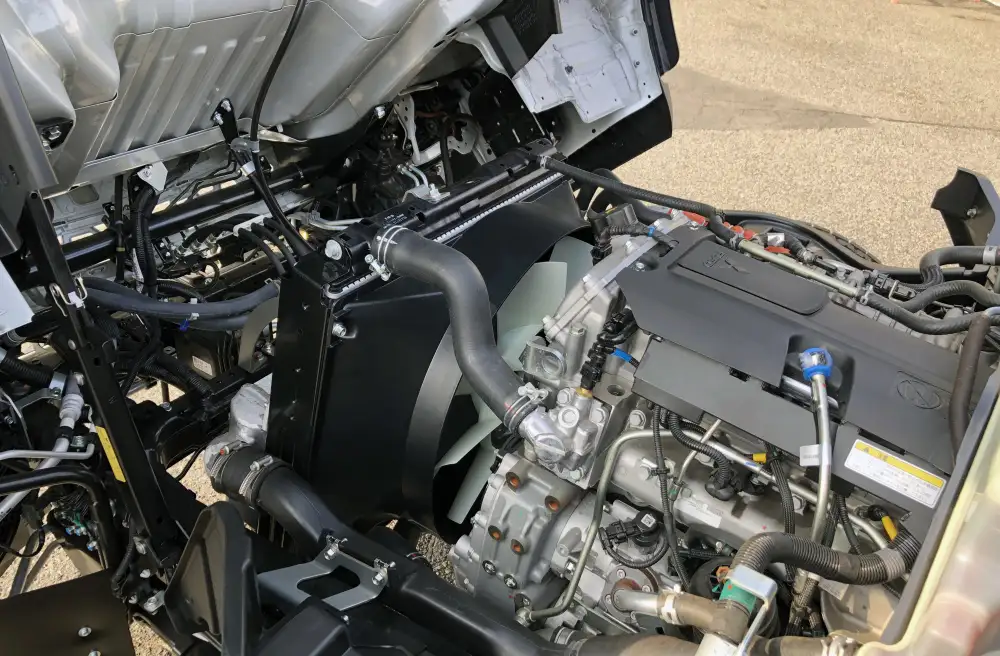 三菱 キャンター 小型 車両重機運搬 ラジコン ウインチの中古トラック画像19