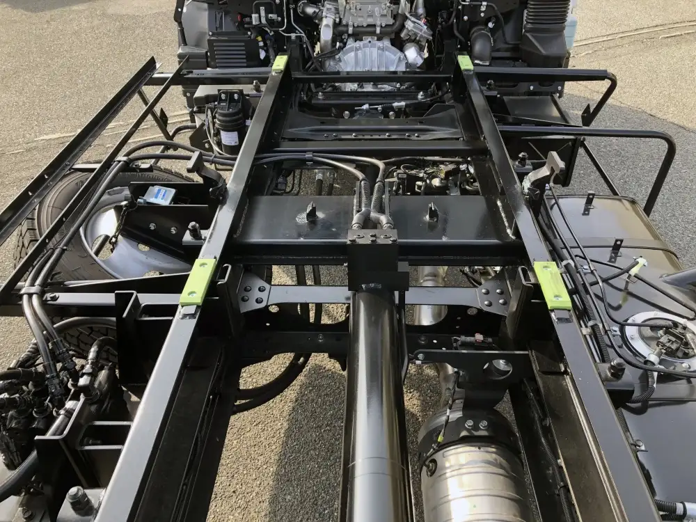 三菱 キャンター 小型 車両重機運搬 ラジコン ウインチの中古トラック画像11