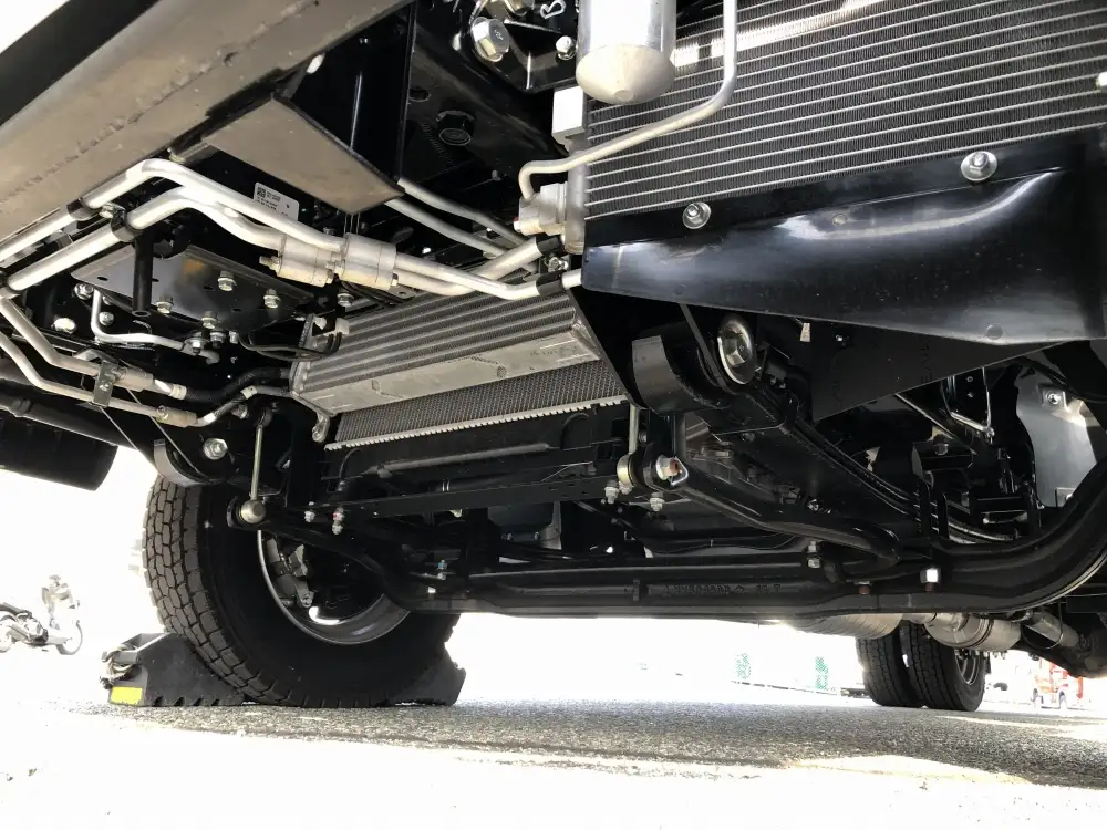 三菱 キャンター 小型 車両重機運搬 ラジコン ウインチの中古トラック画像14
