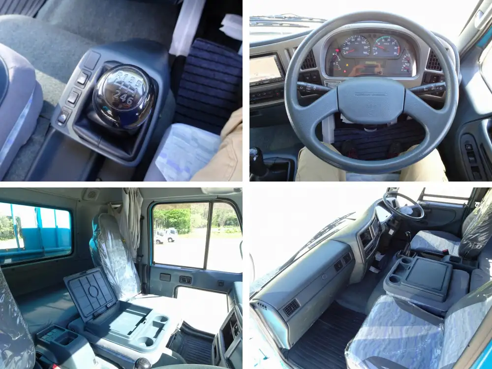 日産UD コンドル 中型/増トン 平ボディ 床鉄板 アルミブロックの中古トラック画像12