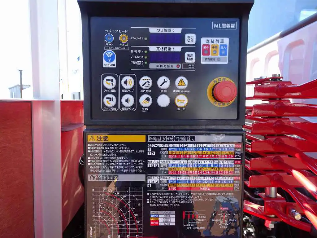 三菱 ファイター 中型/増トン クレーン付 4段 ラジコンの中古トラック画像9