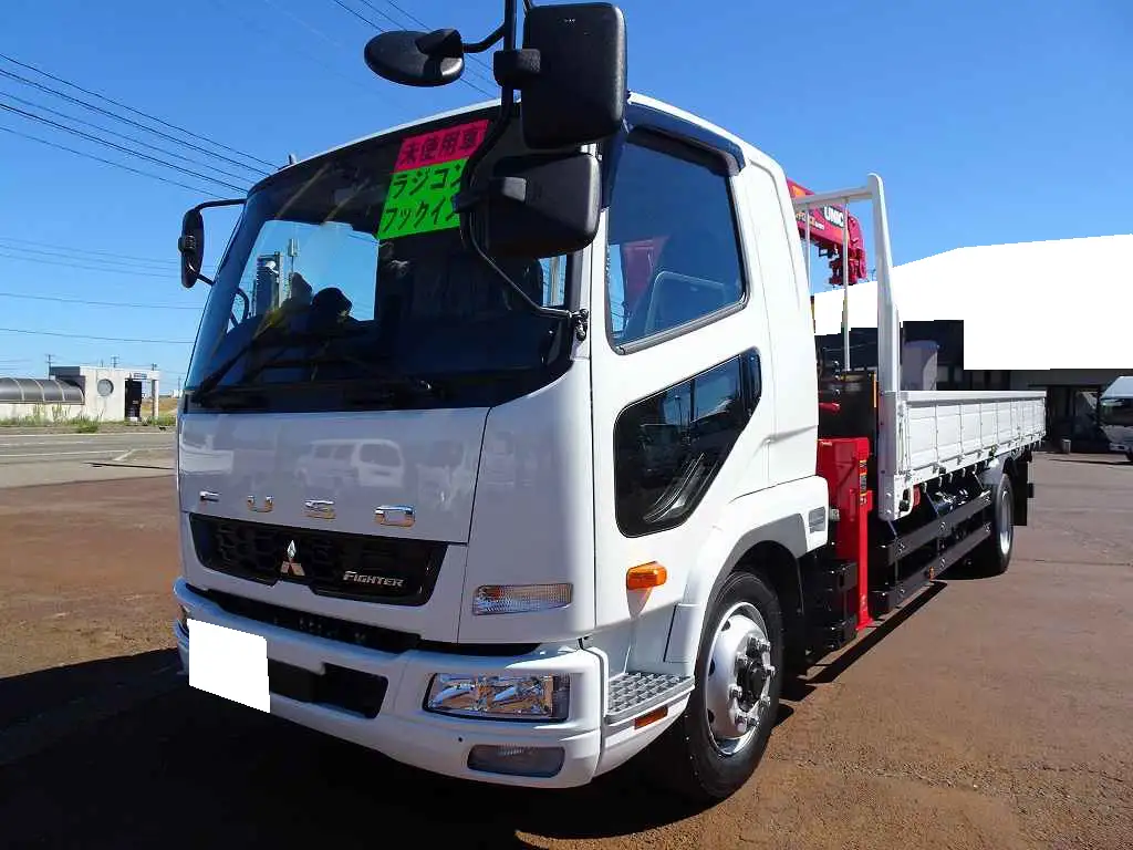 三菱 ファイター 中型/増トン クレーン付 4段 ラジコンの中古トラック画像1