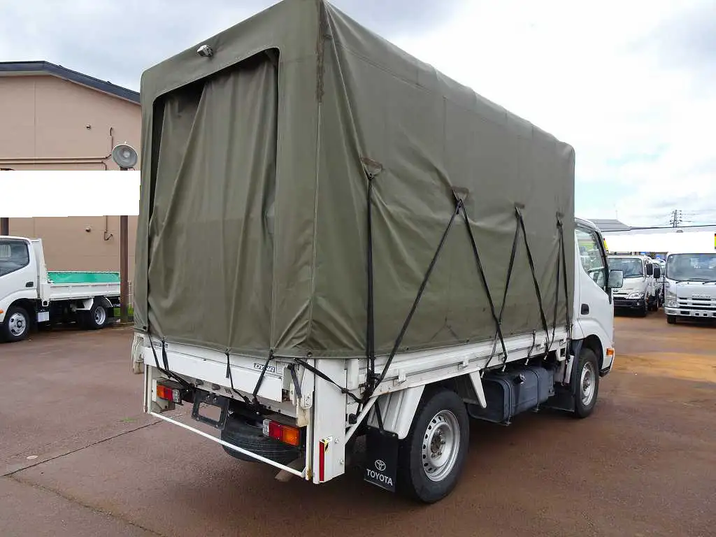 トヨタ ダイナ 小型 平ボディ 幌 パワーゲートの中古トラック画像2