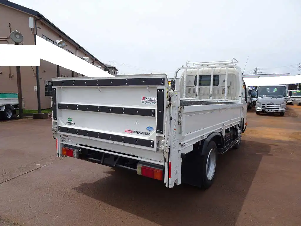 日野 デュトロ 小型 平ボディ パワーゲート TKG-XZU640Mの中古トラック画像2