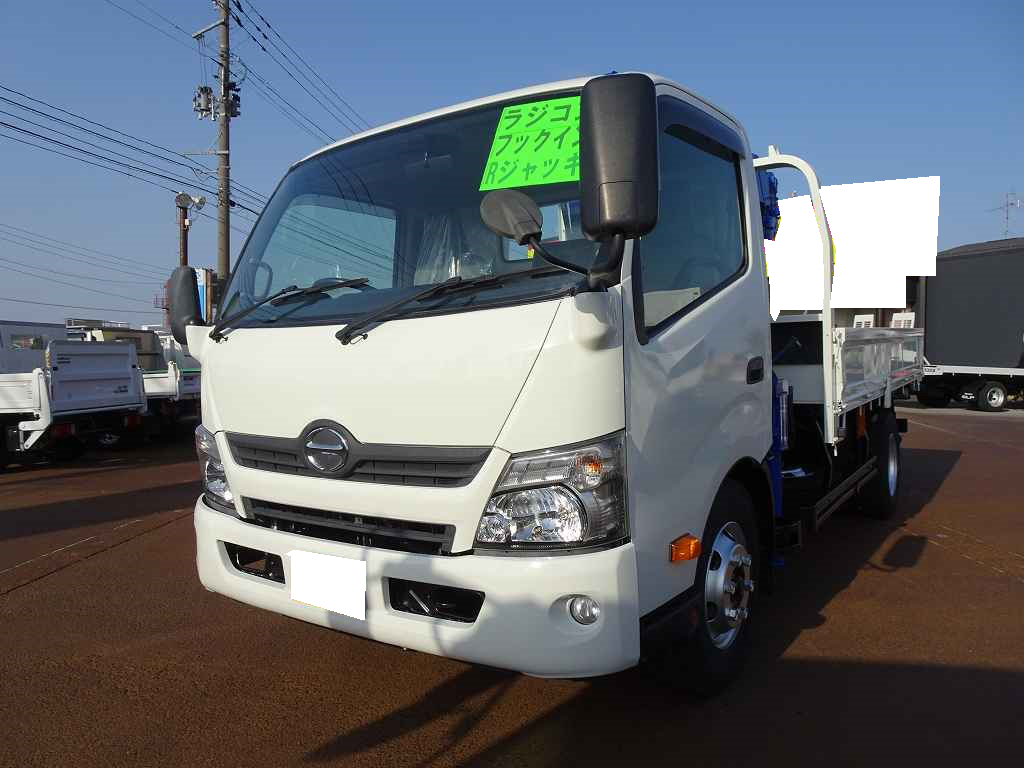 日野 デュトロ 小型 クレーン付 ワイドロング