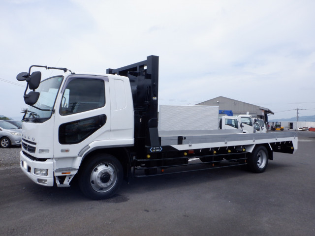 三菱 ファイター 中型/増トン 車両重機運搬 セルフローダー PDG-FM62FZ