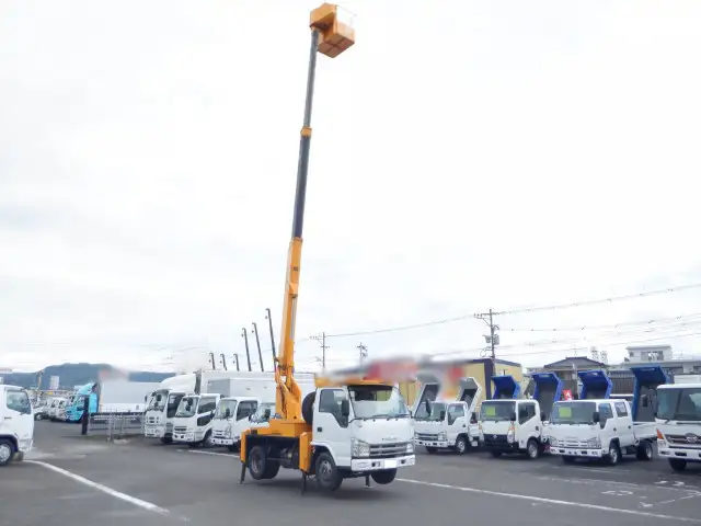 いすゞ エルフ 小型 高所・建柱車 高所作業車 BDG-NKR85Nの中古トラック画像5