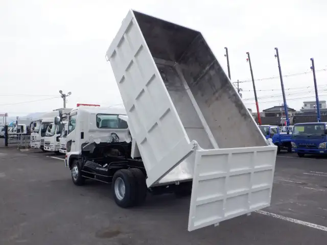 日野 レンジャー 中型/増トン ダンプ 土砂禁 ステンレス張りの中古トラック画像4