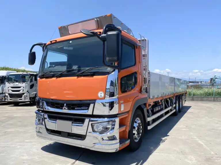 三菱 スーパーグレート 大型 平ボディ アルミブロック エアサス の中古トラック【車両No.167477】