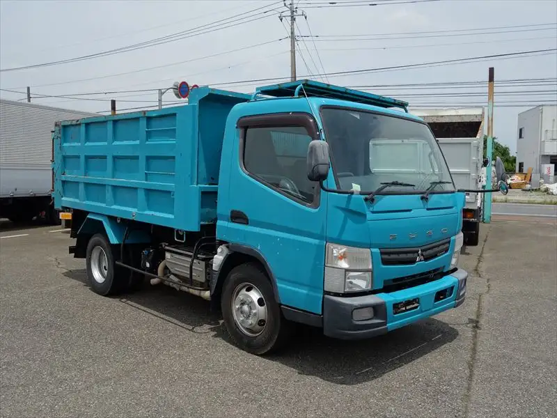 三菱 キャンター 小型 ダンプ 土砂禁 TKG‐FEBM0の中古トラック画像2