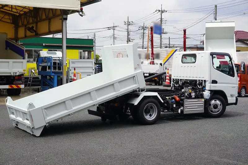 三菱 キャンター 小型 ダンプ ローダー 強化の中古トラック画像4
