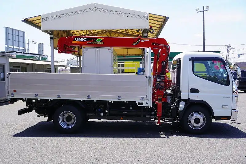 三菱 キャンター 小型 クレーン付 アルミブロック 4段の中古トラック画像2