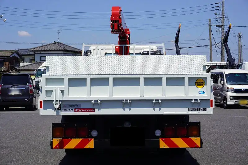 三菱 ファイター 中型/増トン 車両重機運搬 4段クレーン ラジコンの中古トラック画像3