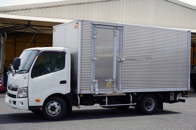 日野 デュトロ 小型 アルミバン ワイドロング TKG-XZU712M
