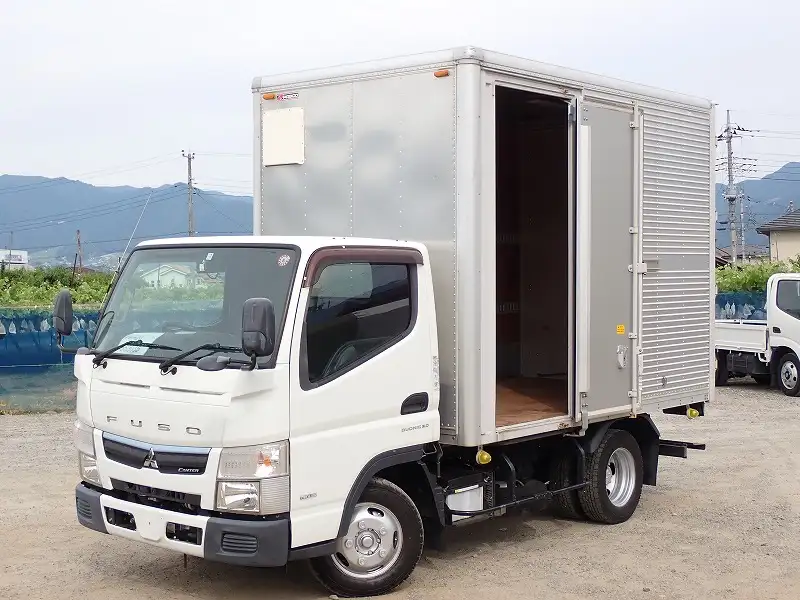 三菱 キャンター 小型 アルミバン サイドドア TPG-FBA20 の中古トラック【車両No.167442】