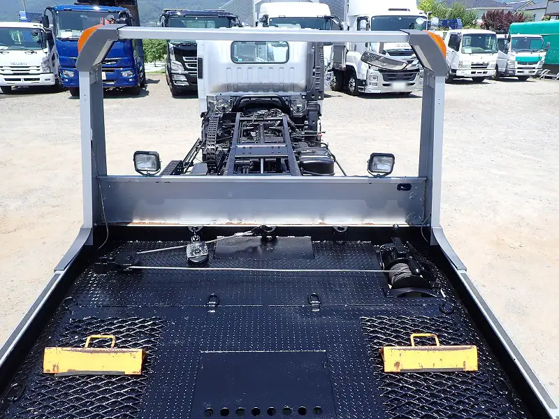 いすゞ エルフ 小型 車両重機運搬 セーフティーローダー TRG