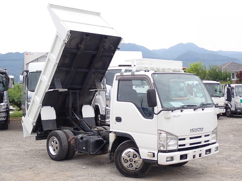 いすゞ エルフ 小型 ダンプ 強化 TKG-NKR85ADの中古トラック画像4
