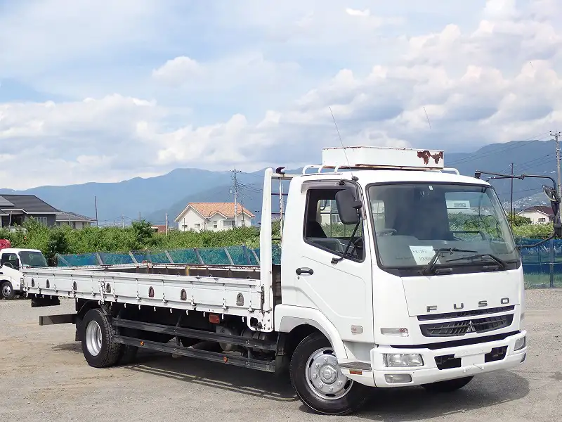 三菱 ファイター 中型/増トン 平ボディ 床鉄板 PJ-FK72FZの中古トラック画像2