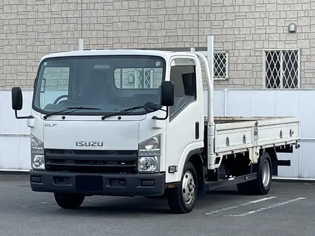 いすゞ エルフ 小型 平ボディ TKG-NPR85AR H24の中古トラック画像1