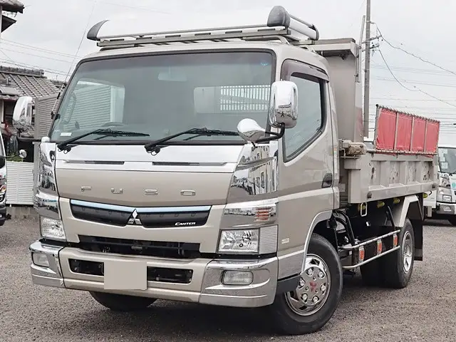 三菱 キャンター 小型 ダンプ 強化 コボレーンの中古トラック画像1