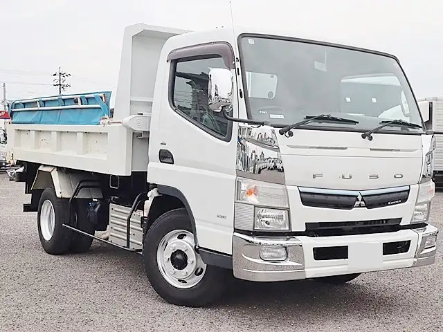 三菱 キャンター 小型 ダンプ Lゲート 強化の中古トラック画像2