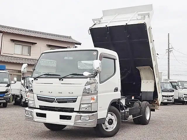 三菱 キャンター 小型 ダンプ Lゲート 強化の中古トラック画像6