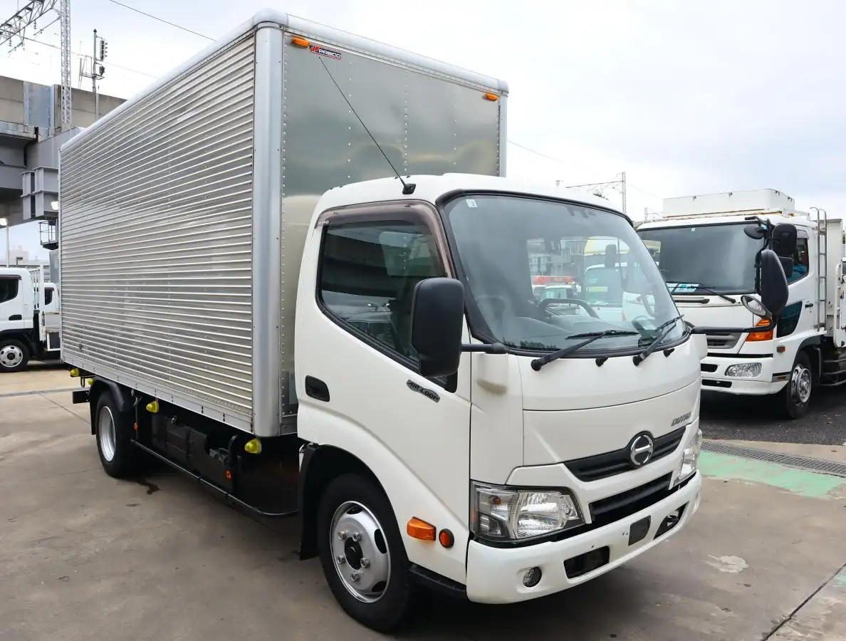 日野 デュトロ 小型 アルミバン TKG-XZU655M H30の中古トラック画像2