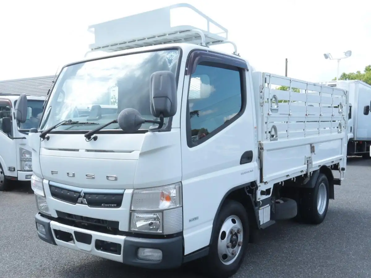 三菱 キャンター 小型 平ボディ 床鉄板 TPG-FBA50の中古トラック画像1