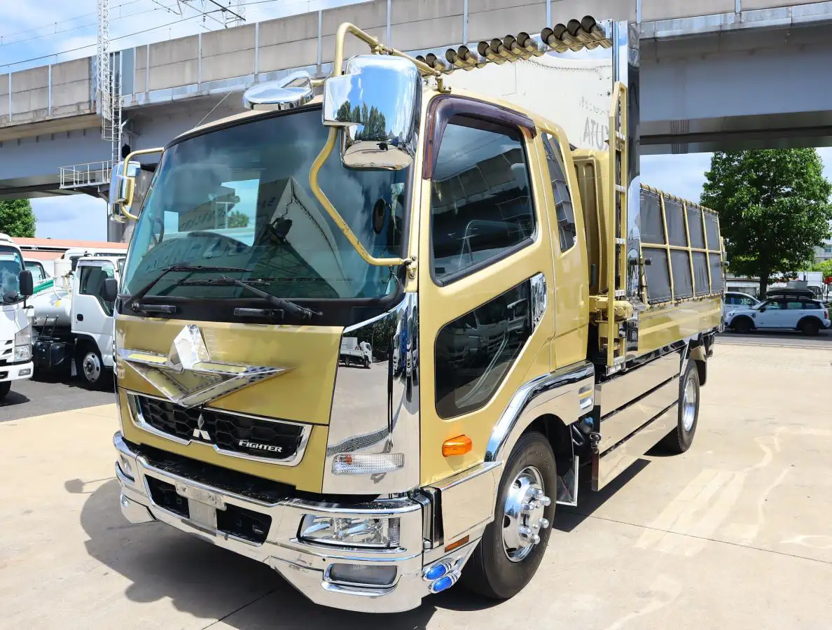 三菱 ファイター 中型/増トン ダンプ コボレーン ベッド の中古トラック【車両No.167510】