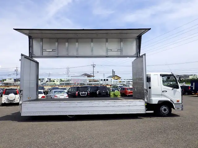 三菱 ファイター 中型/増トン ウイング パワーゲート ベッドの中古トラック画像4