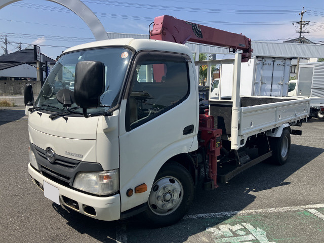 日野 デュトロ 小型 クレーン付 標準ロング
