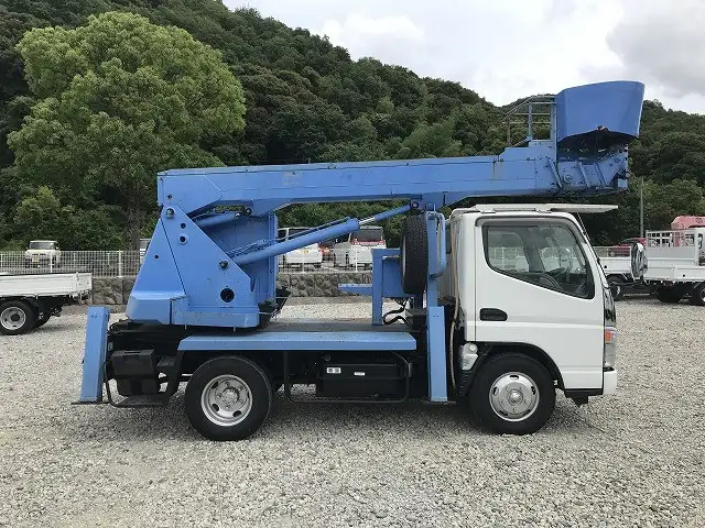 三菱 キャンター 小型 高所・建柱車 高所作業車 KK-FE73EBの中古トラック画像2