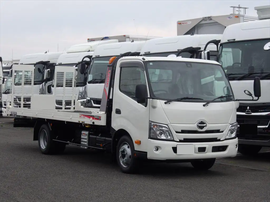 日野 デュトロ 小型 車両重機運搬 ウインチ 2RG-XZU722Mの中古トラック画像2