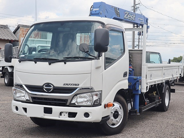 日野 デュトロ 小型 クレーン付 標準ロング TKG-XZU650M