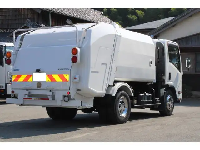 いすゞ エルフ 小型 パッカー車 巻き込み式 回転ダンプ式の中古トラック画像2